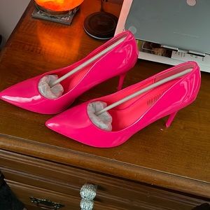 SHEIN Electric Pink Heels